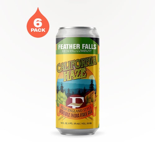 Feather Falls Brewing California Haze Double IPA 6 Cans (16oz)