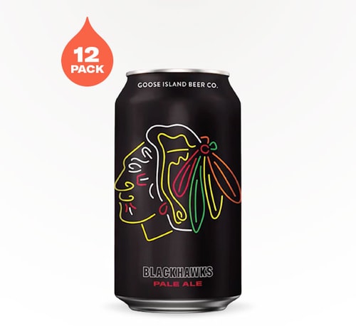 Goose Island Beer Blackhawks Pale Ale 12 Cans (12oz)