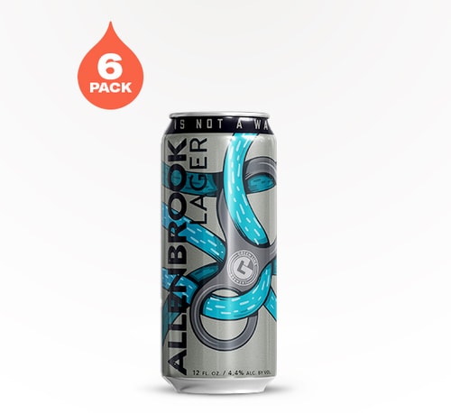 Green Line Brewery Allenbrook Lager 6 Cans 12oz