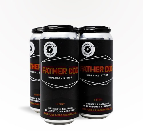 GearTooth Aleworks Father Cog Imperial Stout 4 Pack 16oz