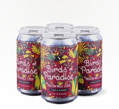 Graft Cider Birds of Paradise Moscow Mule Cider 4 Cans (12oz)