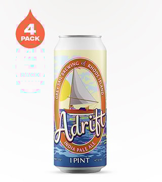 Grey Sail Brewing Adrift IPA 4 cans 16 oz