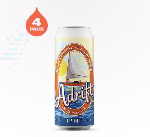 Grey Sail Brewing Adrift IPA 4 Pack 16oz