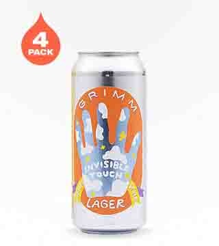 Grimm Artisanal Ales Invisible Touch Lager 4 Cans 16 oz