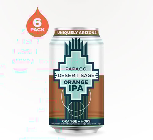 Huss Brewing Papago Desert Sage Orange IPA 6 Cans (12oz)