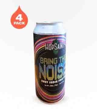HopSaint Brewing Bring the Noise IPA 4 Pack (16oz)