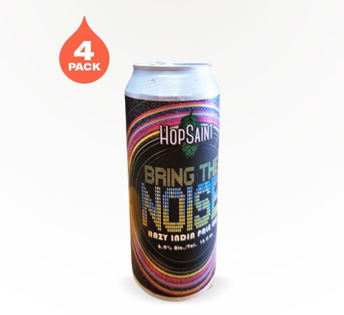 HopSaint Brewing Bring the Noise IPA 4 Pack (16oz)