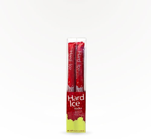 Hard Ice Freezies Wild Raspberry 6 pack 6.7 oz