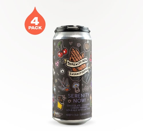 Hidden Springs Ale Works Serenity Now! Sour Ale 4 Pack (16oz)