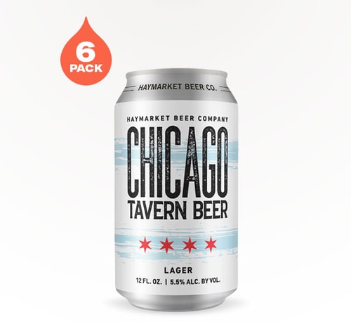Haymarket Beer Chicago Tavern Beer Lager 6 Cans (12oz)