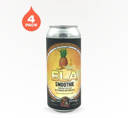 Half Day Brewing Ela Smoothie Ale 4 Pack (16oz)