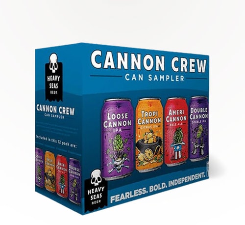 Heavy Seas Beer Cannon Crew Can Sampler 12 Cans (12oz)