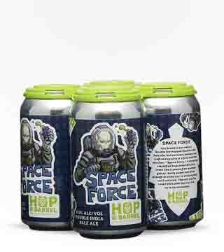 Hop and Barrel Brewing Space Force Double IPA 4 Cans 12 oz