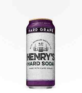 Henry's Hard Soda Hard Grape Soda 16oz (Can)