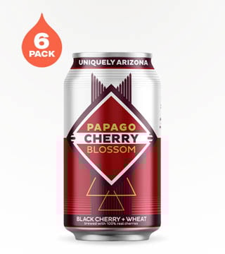 Huss Brewing Papago Cherry Blossom Wheat Beer 6 Cans (12oz)