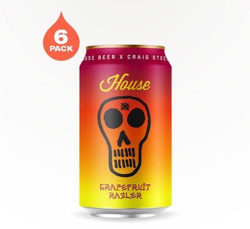 House Beer Grapefruit Radler 6 Cans 12oz