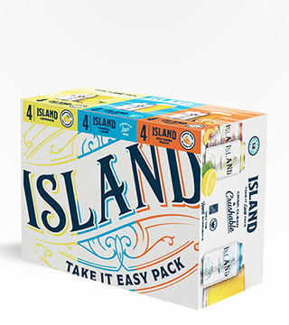 Island Coastal Lager Take It Easy Variety Pack 12 Cans 12oz