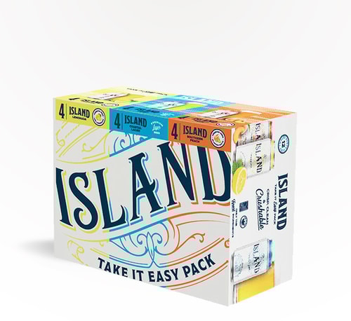 Island Coastal Lager Take It Easy Variety Pack 12 Cans 12oz