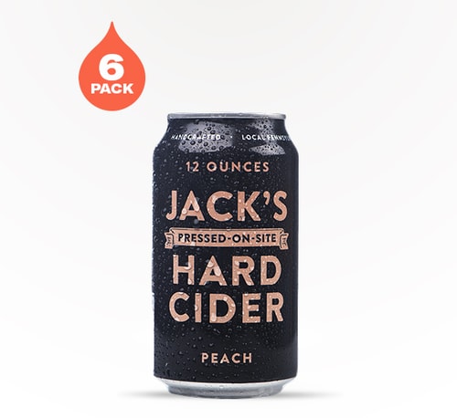 Jack's Hard Cider Peach 6 Cans (12oz)