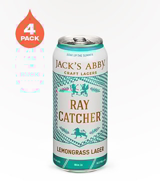 Jack’s Abby Ray Catcher Lager 4 cans 16 oz