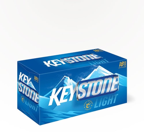 Keystone Light Light Lager 18 Cans (12oz)