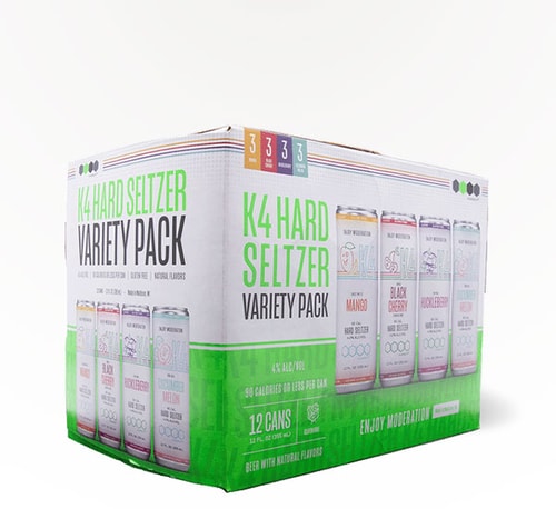 Karben4 Brewing Hard Seltzer Variety Pack 12 Cans (12oz)