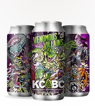 Kings County Brewers Collective Venomous Villains IPA 4 cans 16 oz