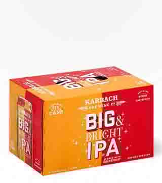 Karbach Brewing Big and Bright IPA 6 Cans (12oz)