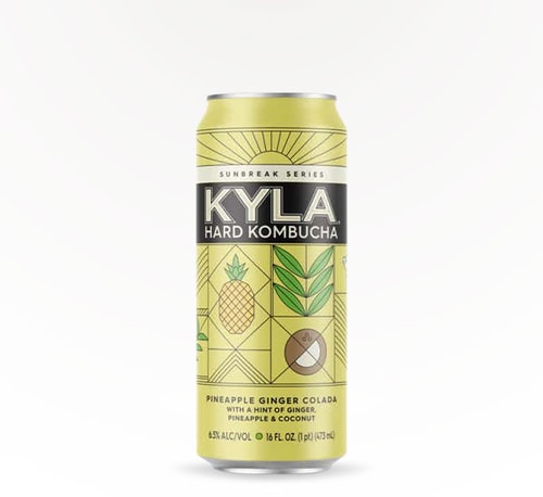 Kyla Hard Kombucha Pineapple Ginger 16oz (Can)