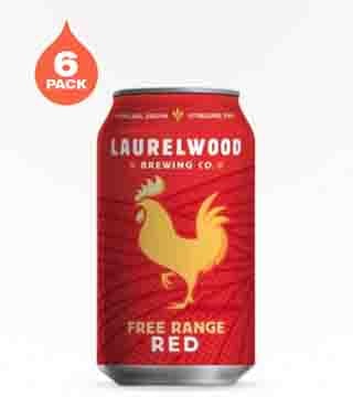 Laurelwood Brewing Free Range Red Ale 6 Cans (12oz)