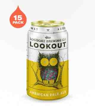 Logboat Brewing Lookout Pale Ale 15 Cans (12oz)