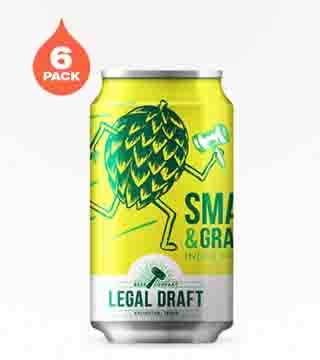 Legal Draft Beer Smash and Grab IPA 6 Cans (12oz)