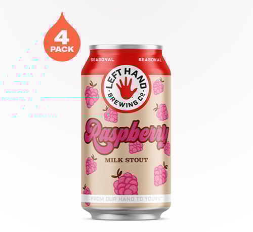 Left Hand Brewing Raspberry Milk Stout 4 Pack (16oz)