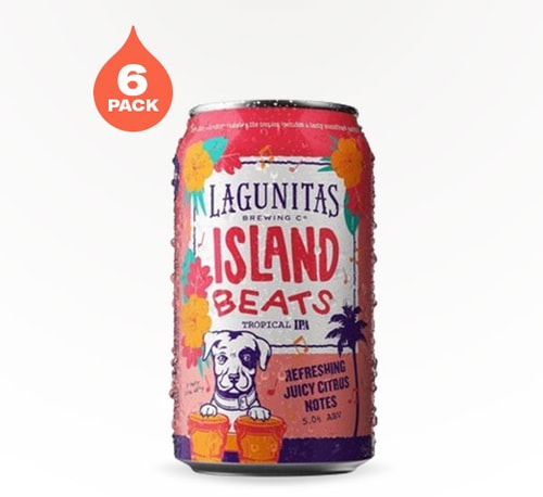 Lagunitas Brewing Island Beats Tropical IPA 6 Cans (12oz)