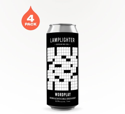 Lamplighter Brewing Wordplay Brown Ale 4 Pack 16oz