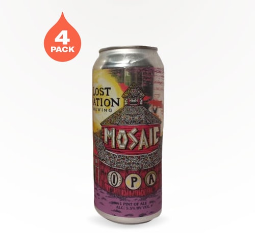 Lost Nation Brewing Mosaic IPA 4 Pack 16oz