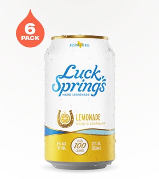 Luck Springs Hard Lemonade 6 Cans (12oz)
