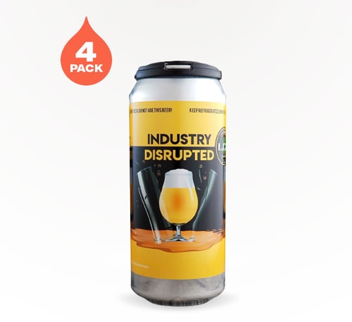 Local Craft Beer Industry Disrupted Double IPA 4 Pack (16oz)