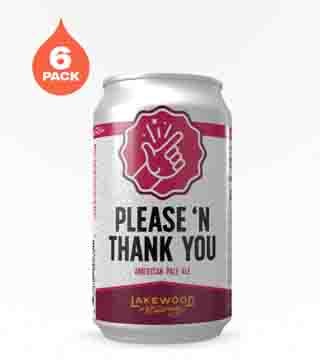 Lakewood Brewing Please 'n Thank You Pale Ale 6 Cans (12oz)