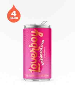 Loverboy Wine Cocktail Cosmopolitan 4 Cans 8.4 oz