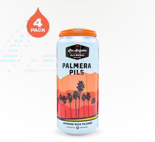 Los Angeles Ale Works Palmera Pils 4 Pack (16oz)