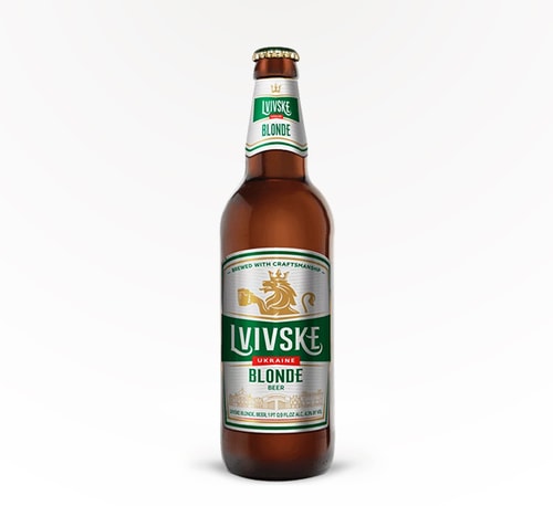 Lvivske Ukrainian Blonde Lager 16oz (Bottle)