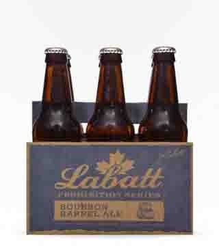 Labatt Brewing Prohibition Series Bourbon Barrel Ale 6 Bottles 12 oz