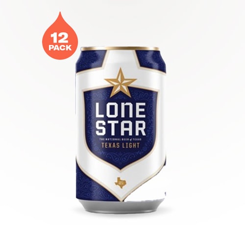 Lone Star Brewing Texas Light Lager 12 Cans (12oz)