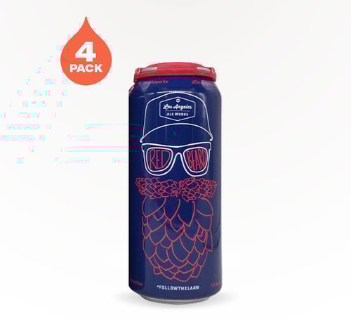 Los Angeles Ale Works Red Beard IPA 4 Pack (16oz)