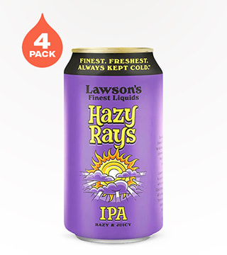 Lawson's Finest Liquids Hazy Rays IPA 4 cans 16 oz