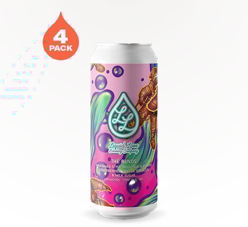 Liquid Love Brewing The Bends Milkshake IPA 4 Pack (16oz)