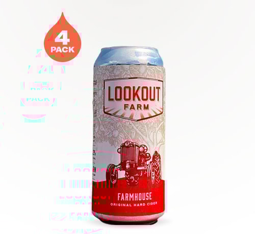 Lookout Farm Farmhouse Original Hard Cider 4 Cans (12oz)