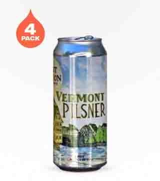 Lost Nation Brewing Vermont Pilsner 4 Cans 16 oz