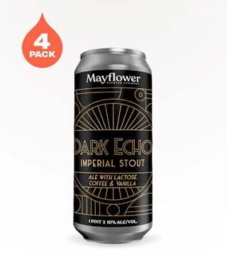 Mayflower Brewing Dark Echo Imperial Stout 4 Cans 16 oz